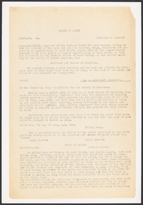 Sacco-Vanzetti Case Records, 1920-1928. Defense Papers. Petition to adopt Rachel Andrews, 1888 (copies made in 1920s). Box 13, Folder 4, Harvard Law School Library, Historical & Special Collections
