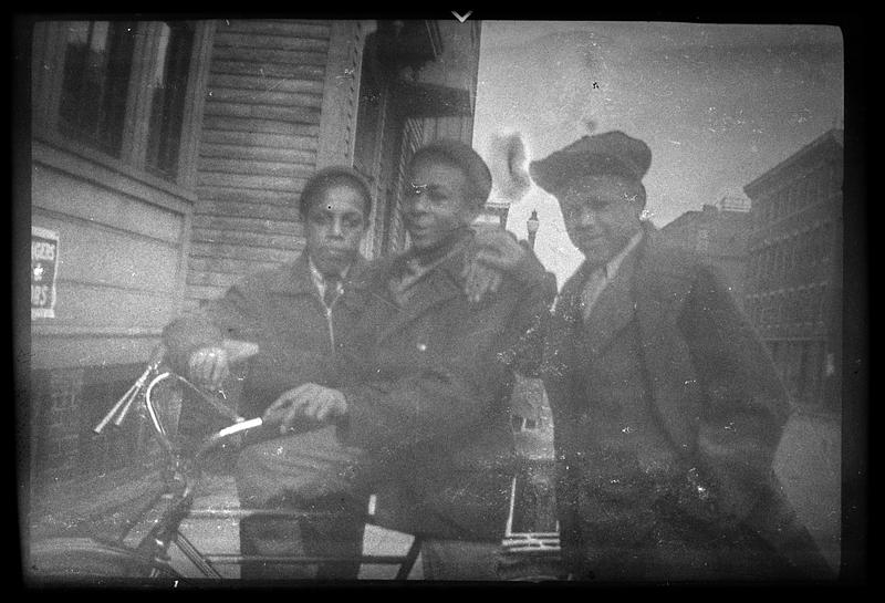 Jack Miller and two boys Digital Commonwealth