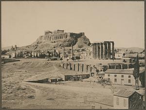 Vue générale de l'Acropole pris de l'Ilissus
