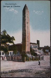 Constantinople. Obelisque de Theodose