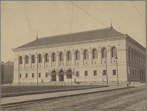 BPL, McKim Building, exterior