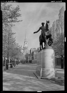 Paul Revere Statue, Boston