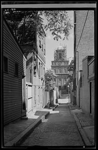 Ridgeway Lane and the Old West Church, Boston