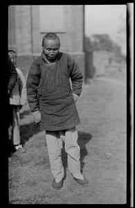 Lepers at colony, Hangchow