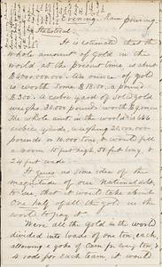 Letter from Zadoc Long to John D. Long