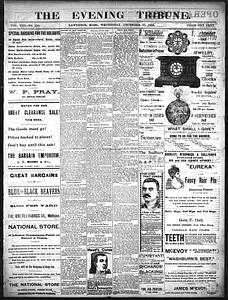 The Evening Tribune. December 27, 1893 - Digital Commonwealth