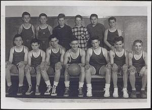 1951-52 basketball team East Whately