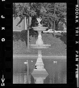 Mall fountain