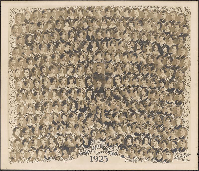 Jamaica Plain High School Graduating Class 1925 - Digital Commonwealth