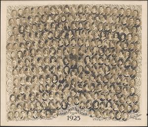 Jamaica Plain High School graduating class 1925