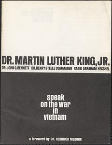 King, Dr. Martin Luther, Jr. - Metropolitan Rural Development for Equal Opportunity