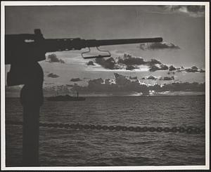 Taken from a transport offshore just before the marine attack on Tarawa