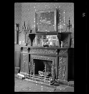 Interior, unidentified house, Boston, Massachusetts