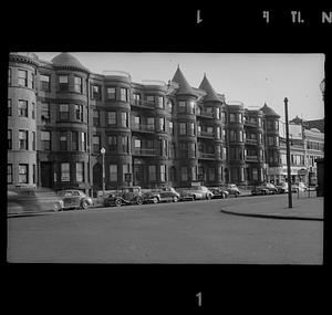 Commonwealth Avenue, Boston, Massachusetts, between Kenmore Street and Brookline Avenue