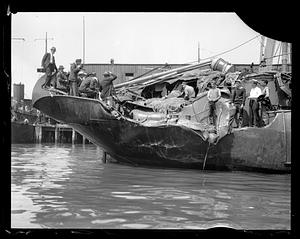 Trawler Flow in crash June 29, 1933