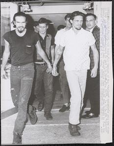 Members of the "Outlaws" motorcycle gang