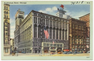 Auditorium Hotel, Chicago