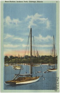 Boat harbor, Jackson Park, Chicago, Illinois