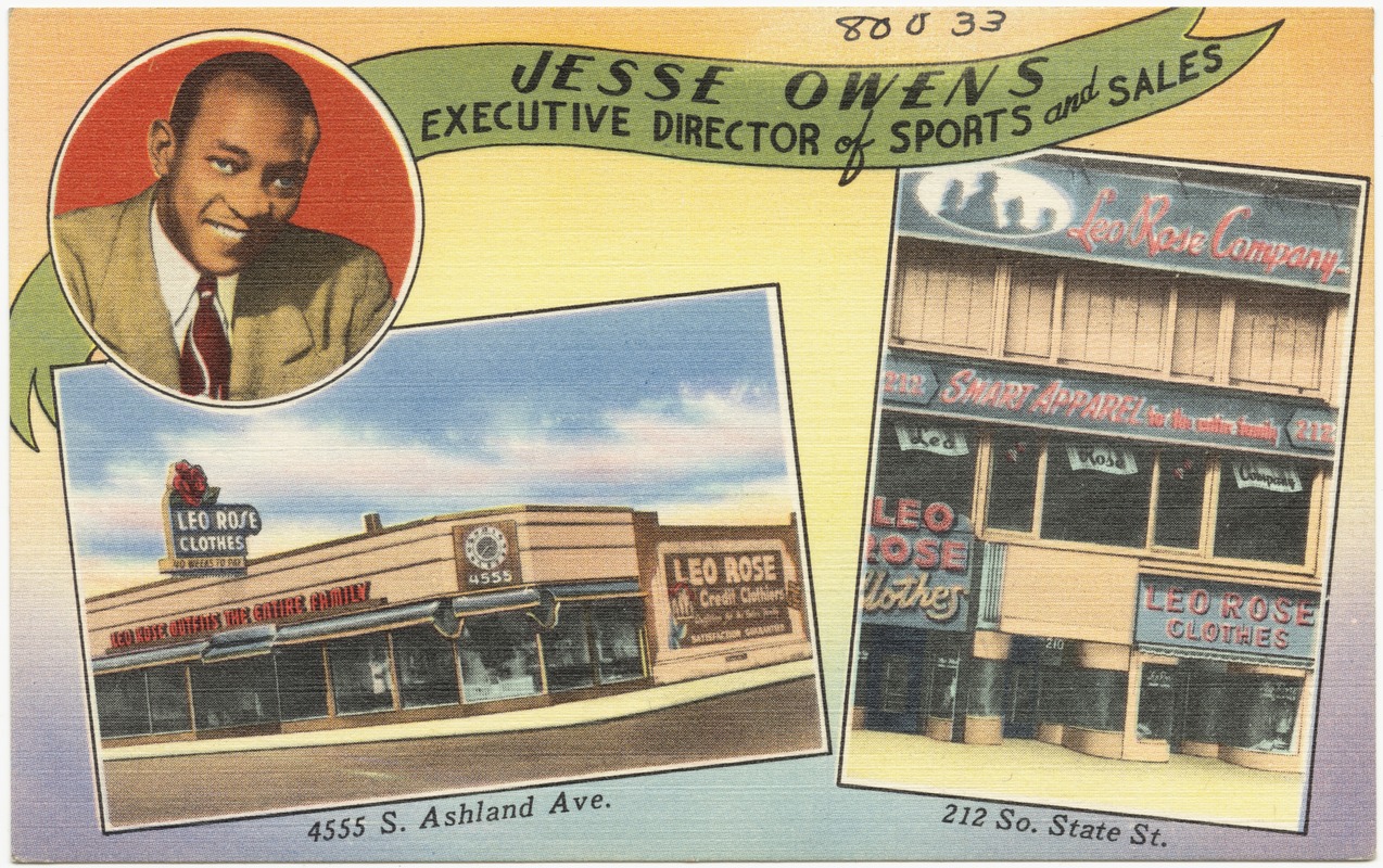 Jesse Owens, Executive director of sports and sales, Leo Rose Clothes