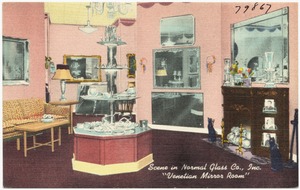 Scene in Normal Glass Co., Inc., "Venetian Mirror Room"