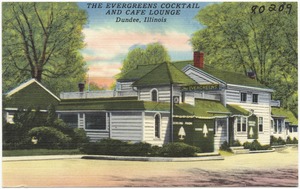 The Evergreens Cocktail and Cafe Lounge, Dundee, Illinois