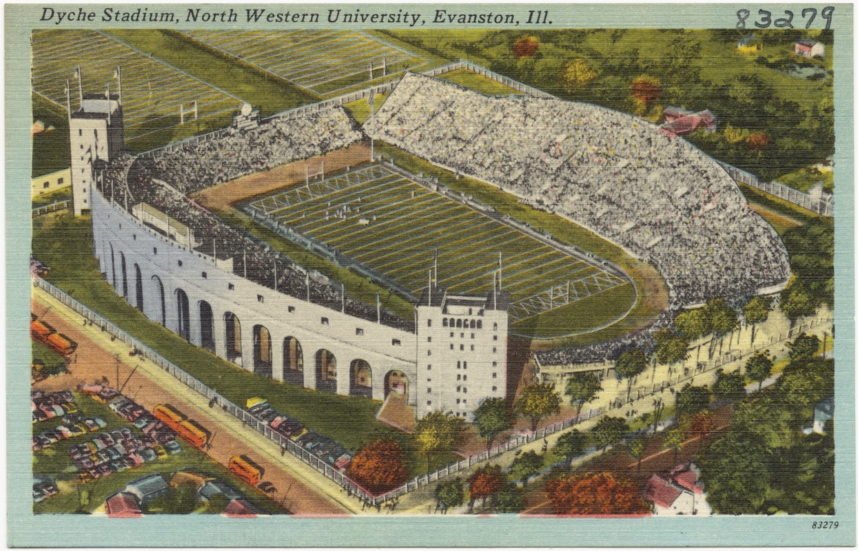Dyche Stadium, North Western University, Evanston, Ill.