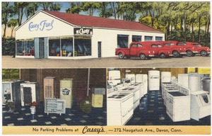 No parking problems at Casey's --272 Naugatuck Ave., Devon, Conn.
