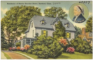 Residence of Harriet Beecher Stowe, Hartford, Conn.