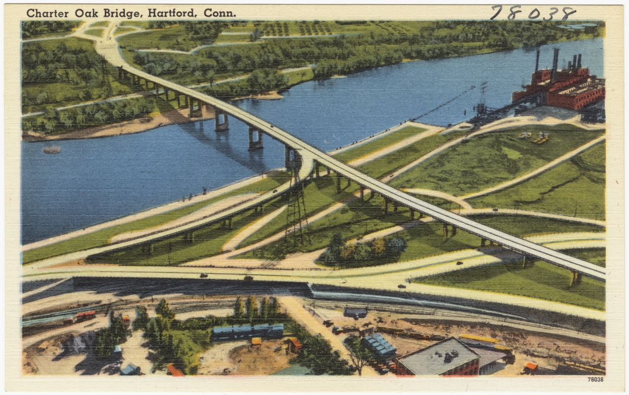 Charter Oak Bridge, Hartford, Conn.