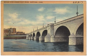 Bridge over Connecticut River, Hartford, Conn.
