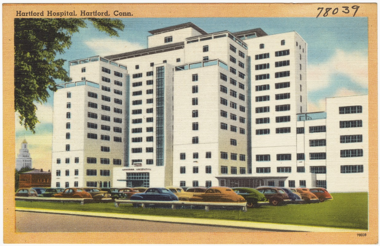 Hartford Hospital, Hartford, Conn. Digital Commonwealth