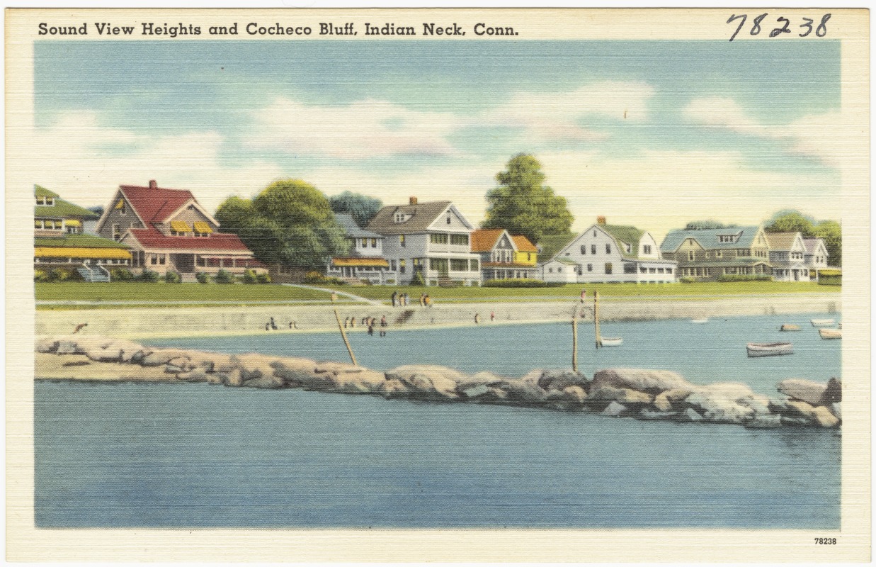 Sound View Heights and Cocheco Bluff, Indian Neck Conn. Digital