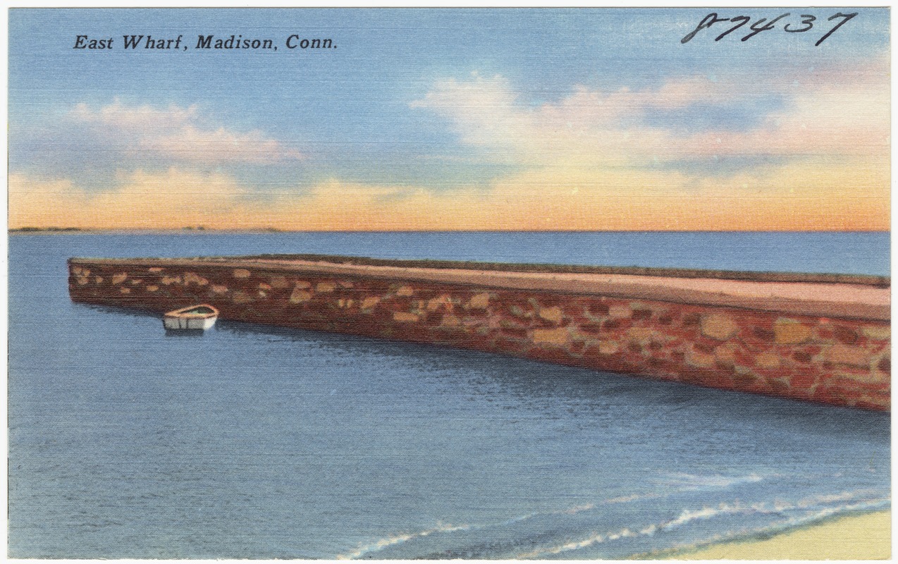 East Wharf, Madison, Conn. Digital Commonwealth