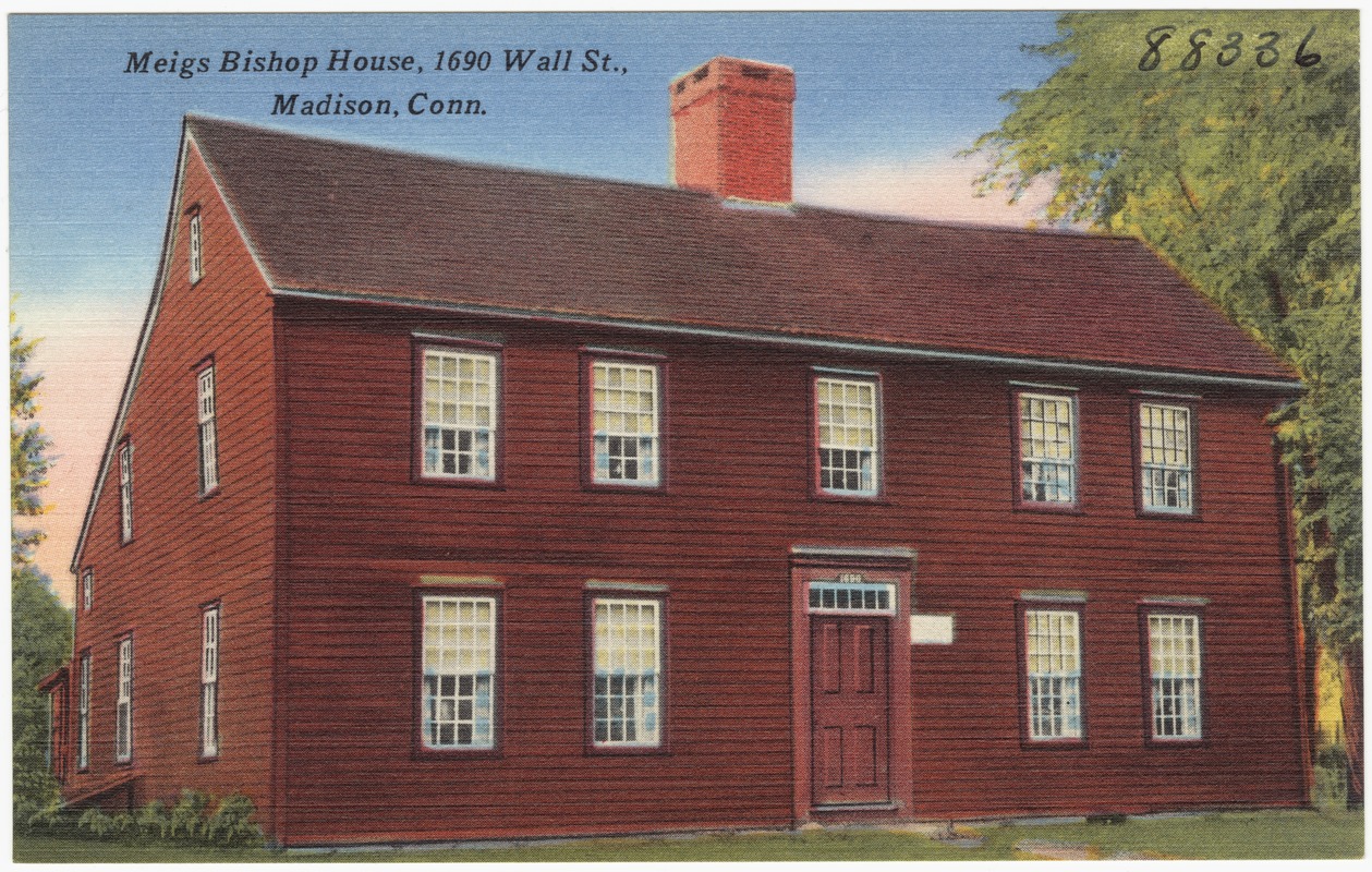 Meigs Bishop House, 1690 Wall St., Madison, Conn.