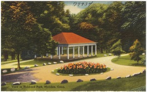 View of Hubbard Park, Meriden, Conn.