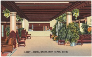Lobby -- Hotel Garde, New Haven, Conn.