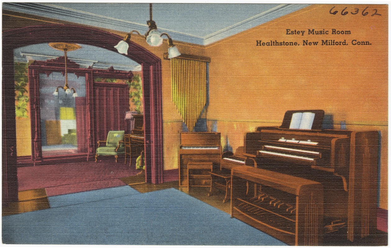 Estey Music Room. Healthstone, New Milford, Conn.