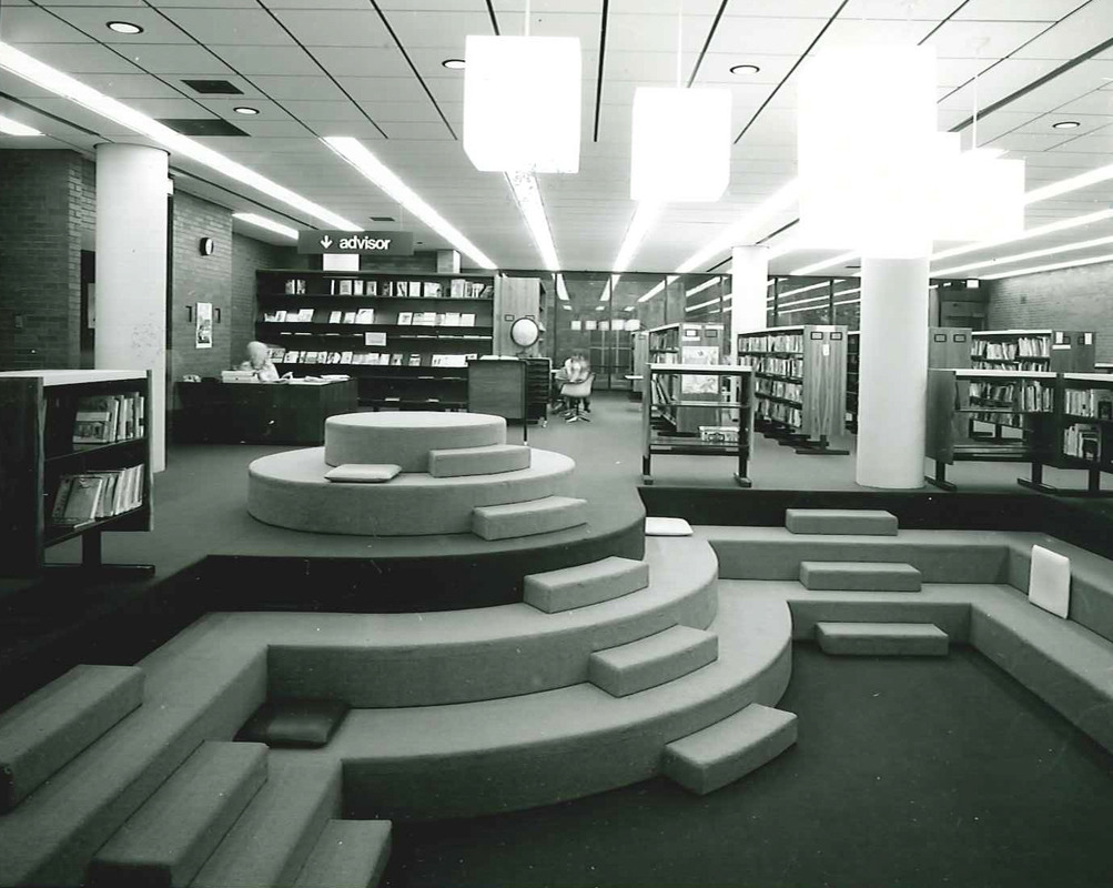 Lawrence Public Library interior