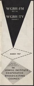 WGBH Program Schedule March 1957