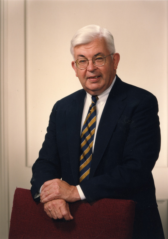 Official portrait of college president Joseph Cronin