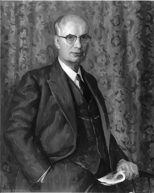 Photograph of Maurice Lindsay portrait