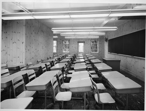 Unidentified classroom on Boston campus