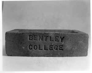 Bentley College brick - cornerstone/foundation