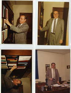 President Gregory Adamian working in his office