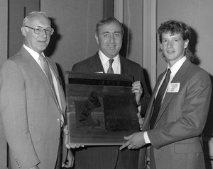 Student Mark Ivanov receives NECAC Athlete of the Year Award 1986-1987