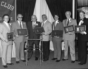 Bentley Athletic Hall of Fame induction ceremony 1988