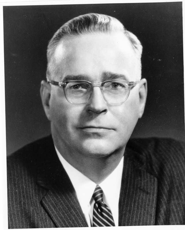 Portrait of President Thomas Morison