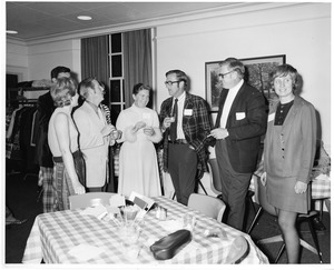 Group at International Dinner, 1974