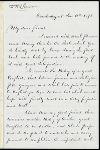 Letter from John Gould Anthony, Cambridgeport, [Mass.], to William Lloyd Garrison, Jan. 10th, 1875