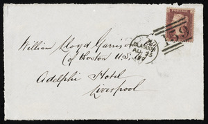 Letter from M. Borchardt, 4 St. Peter's Terrace, Cambridge, [England], to William Lloyd Garrison, Aug. 22, 1877
